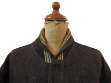 画像3: 1950's "Sierra by SILTON" Felting Finish (Boiled) Wool Coat　BROWN　size M (表記 M) (3)