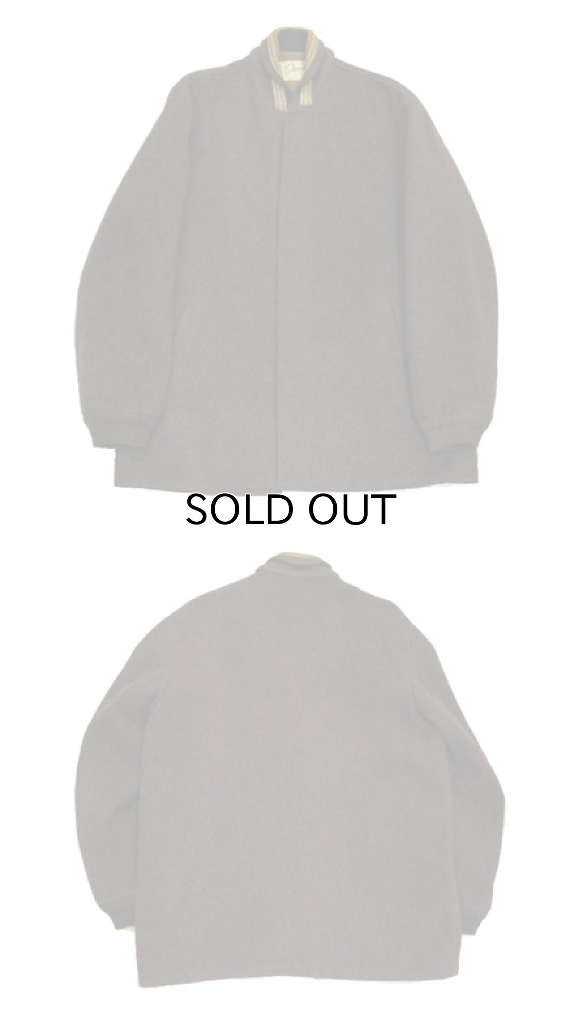 画像4: 1950's "Sierra by SILTON" Felting Finish (Boiled) Wool Coat　BROWN　size M (表記 M) (4)