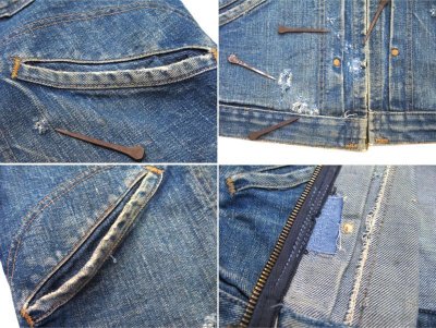 画像2: 1960's "Wrangler" 24MJZ Denim Jacket　Indigo Denim 　size S (表記 36)　