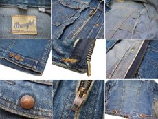 画像4: 1960's "Wrangler" 24MJZ Denim Jacket　Indigo Denim 　size S (表記 36)　 (4)