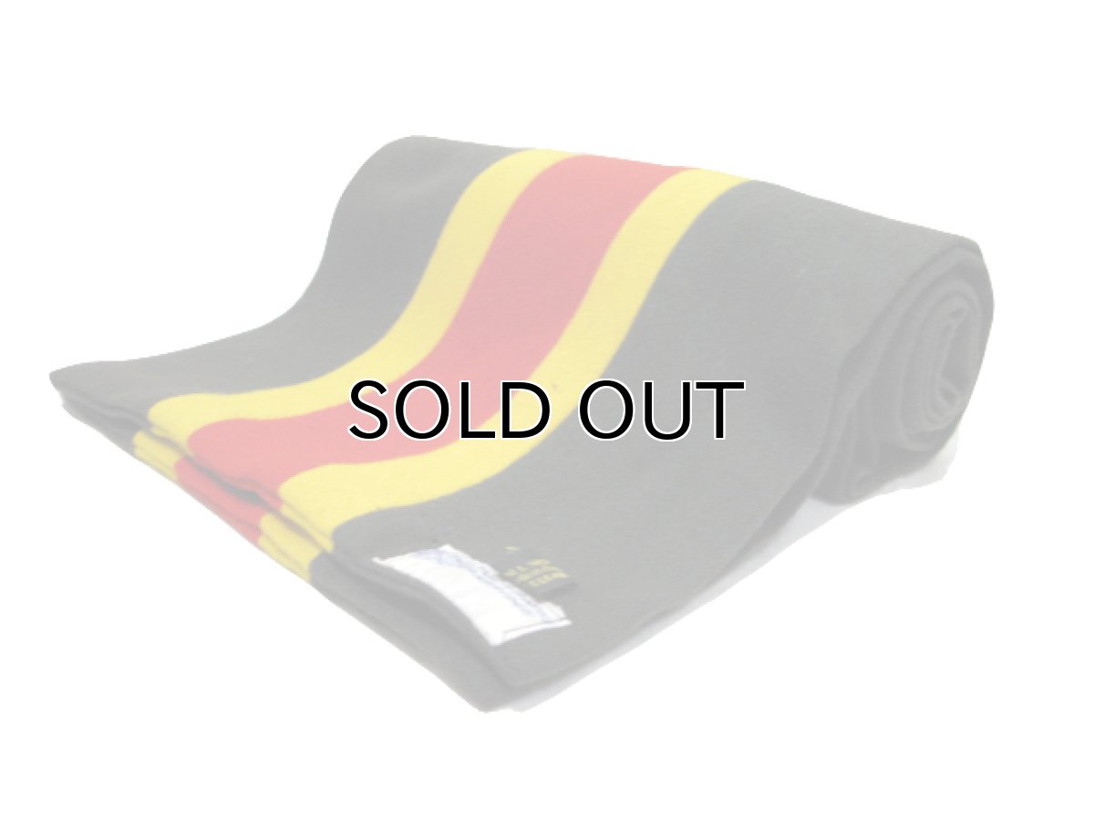 画像5: 1960's~ "Ryder & Amies CAMBRIDGE" England School Muffler　GREEN　162cm x 24cm  (5)