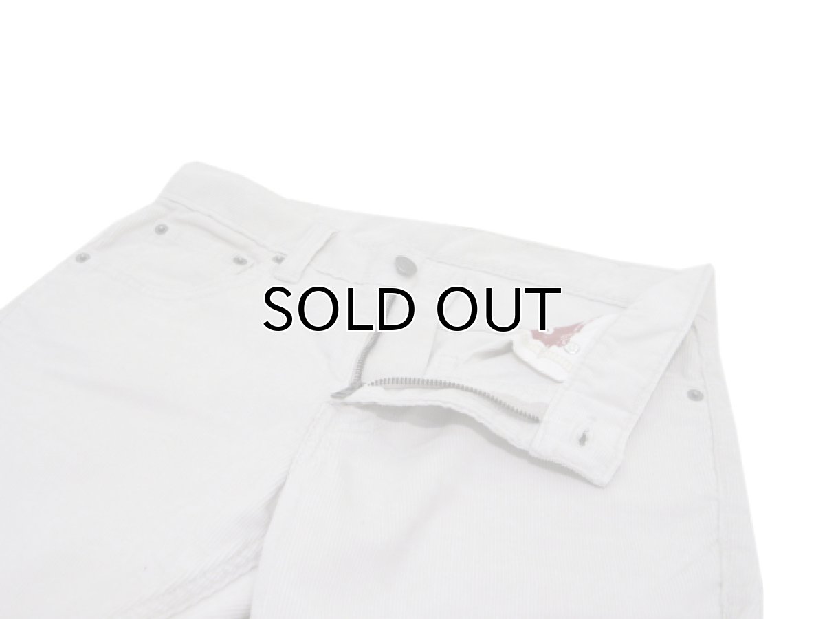 画像5: Levi's 511 Corduroy Skinny Pants　White　size w 31.5 inch (表記 w30 L30) (5)