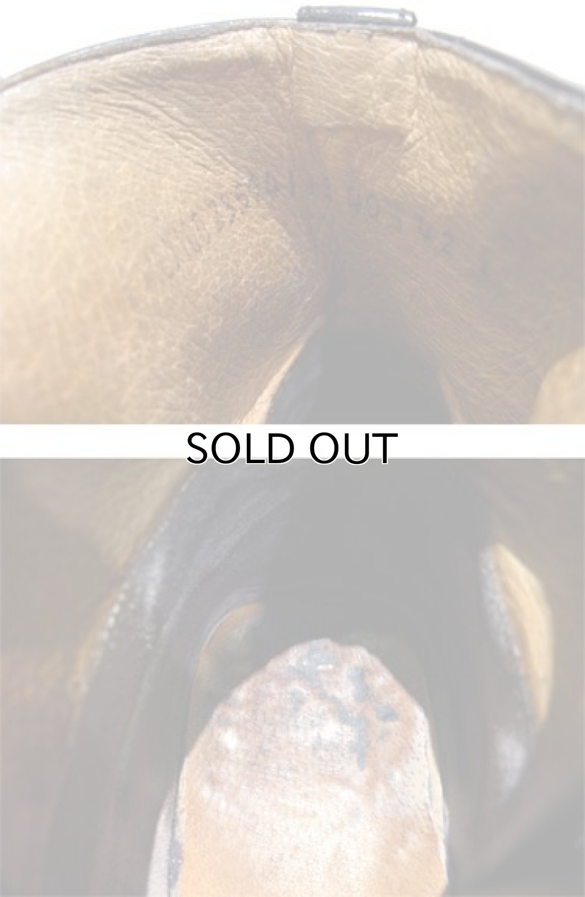 画像5: 1980's~ Squire Toe Strap Boots made in Mexico BLACK size 42 (約 27cm) (5)