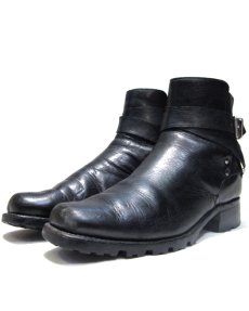 画像1: 1980's~ Squire Toe Strap Boots made in Mexico　BLACK　size 42 (約 27cm) (1)