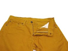 画像5: Levi's 511 Corduroy Skinny Pants　Mustard　size w 31 inch (表記 w30 L32) (5)