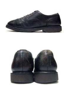 画像2: OLD Church's Medallion Leather Shoes 　BLACK　size 8 ( 26 cm ) (2)