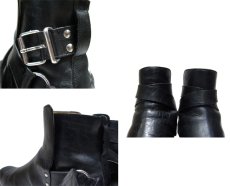 画像4: 1980's~ Squire Toe Strap Boots made in Mexico　BLACK　size 42 (約 27cm) (4)