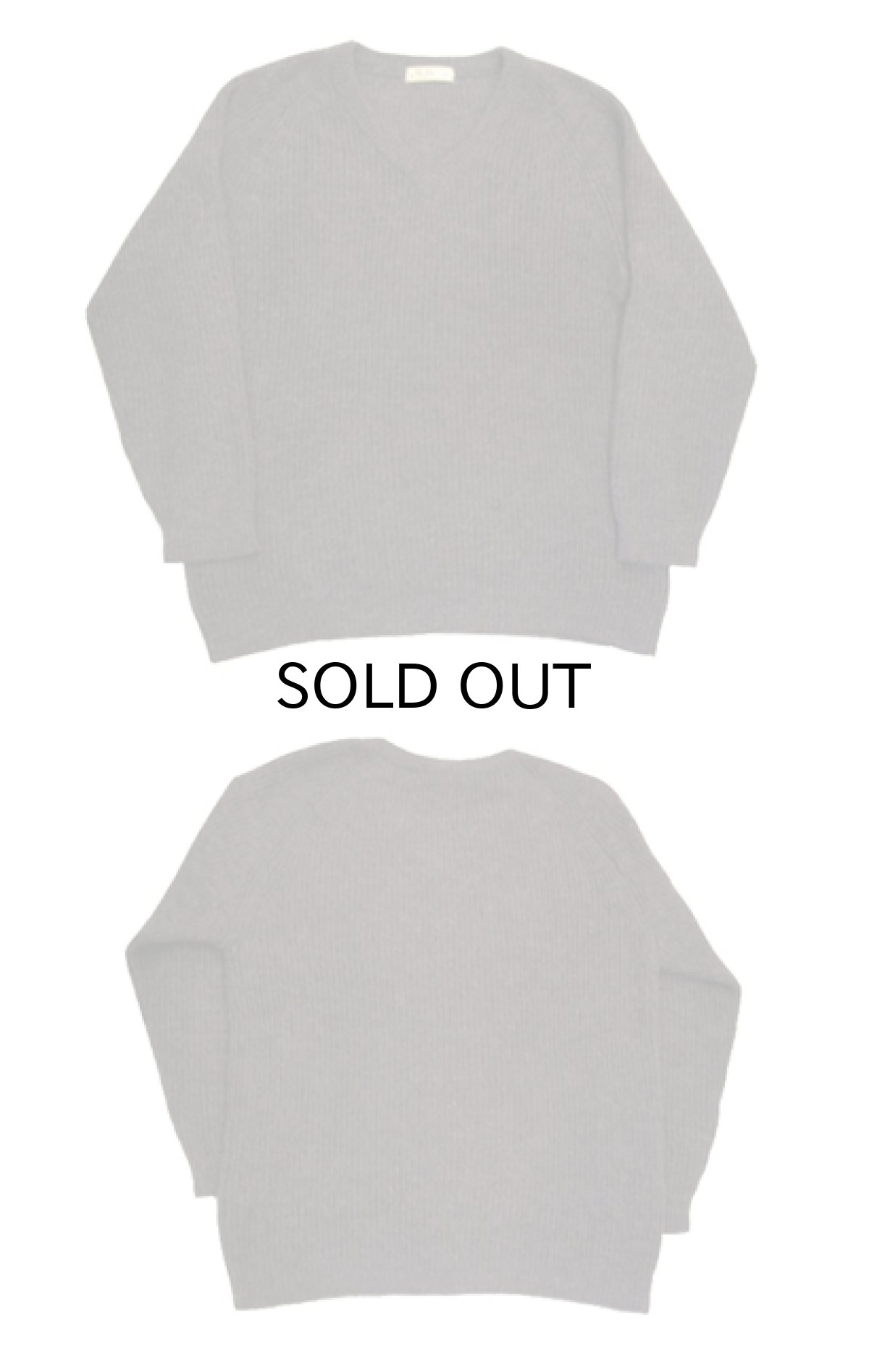 画像4: "Mr. Johnmax" V-neck Pullover Sweater BROWN size M - L (表記 なし) (4)