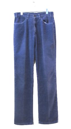 画像1: 1980's Levi's 519 Corduroy Pants　NAVY　size w 32 inch  (表記 W31 L33) (1)