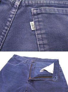 画像5: 1980's Levi's 519 Corduroy Pants　NAVY　size w 32 inch  (表記 W31 L33) (5)