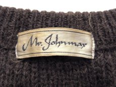 画像5: "Mr. Johnmax" V-neck Pullover Sweater　BROWN　size M - L (表記 なし) (5)