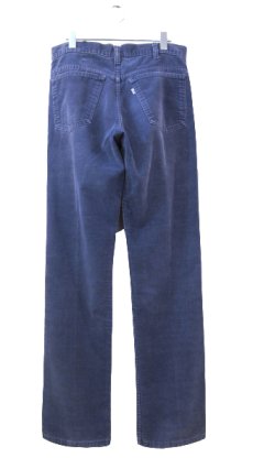 画像2: 1980's Levi's 519 Corduroy Pants　NAVY　size w 32 inch  (表記 W31 L33) (2)