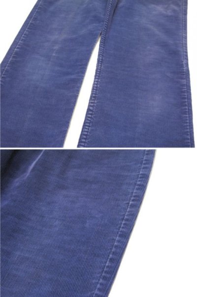 画像2: 1980's Levi's 519 Corduroy Pants　NAVY　size w 32 inch  (表記 W31 L33)