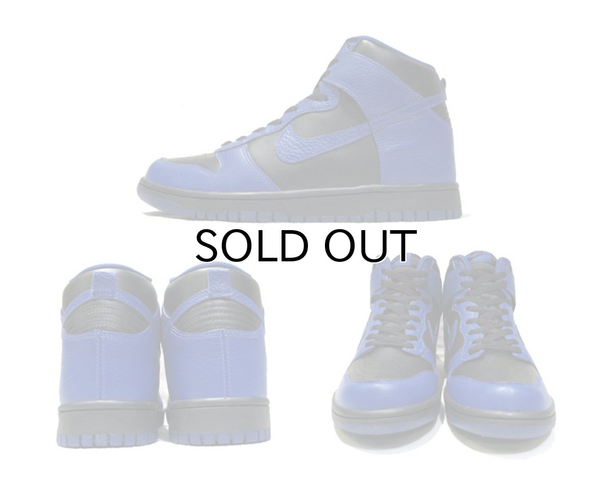 画像2: NEW NIKE "DUNK" Leather Sneaker　Blue / Black　size 13 (2)