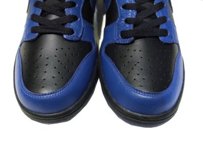 画像2: NEW NIKE "DUNK" Leather Sneaker　Blue / Black　size 13