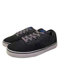 画像1: NEW VANS "ERA" Skate Shoes　BLACK / GREY　size 9 1/2 ( 27.5cm ) (1)