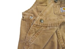 画像5: KIDS "Carhartt" Brown Duck Overall　BROWN　size 表記 24M (5)