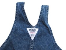 画像4: KIDS "OSHKOSH B'GOSH" Denim Overall　Blue Denim　size 表記 LG (4)