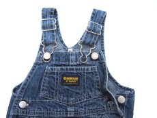 画像3: KIDS "OSHKOSH B'GOSH" Denim Overall　Blue Denim　size 表記 LG (3)