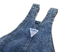 画像3: 1970-80's KIDS "OSHKOSH B'GOSH" Chemical Wash Denim Overall　Blue Denim　size 表記 3T (3)