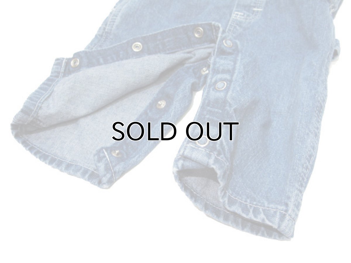 画像5: KIDS "OSHKOSH B'GOSH" Denim Overall　Blue Denim　size 表記 LG (5)