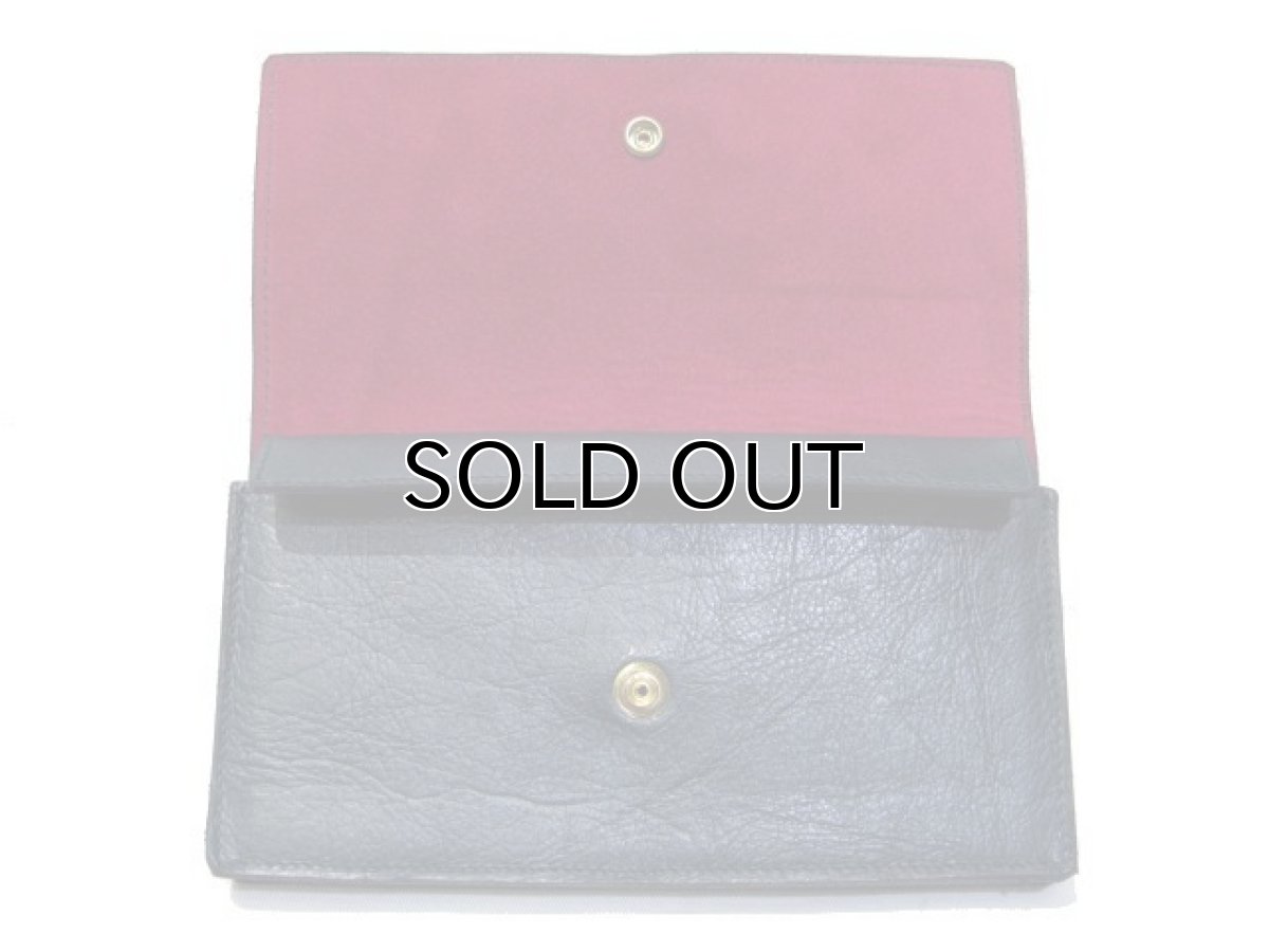 画像3: "JUTTA NEUMANN" Leather Wallet "the Waiter's Wallet"  color : Patagonia / Rose 長財布 (3)