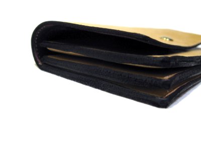 画像2: "JUTTA NEUMANN" Leather Wallet "the Waiter's Wallet"  color : OAK / Brown 長財布