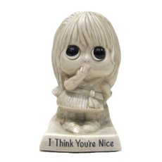画像1: 1970's Message Doll "I Think You're Nice" (1)