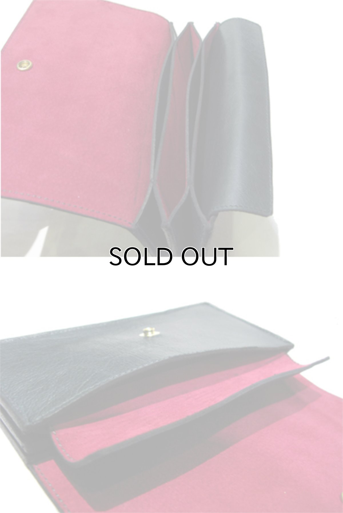 画像5: "JUTTA NEUMANN" Leather Wallet "the Waiter's Wallet"  color : Patagonia / Rose 長財布 (5)