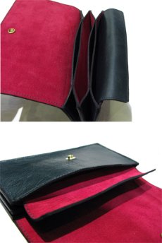 画像5: "JUTTA NEUMANN" Leather Wallet "the Waiter's Wallet"  color : Patagonia / Rose 長財布 (5)
