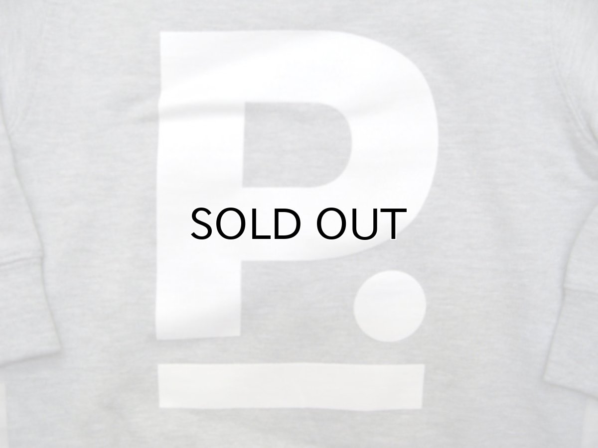 画像5: "ポエムのトレーナー"  for KID'S　 " P "　Grey　size  2 (80cm)  /  3 (90cm~95cm) (5)