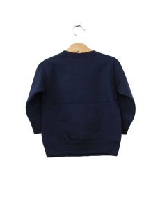 画像2: "ポエムのトレーナー"  for KID'S　 " P "　Navy　size  2 (80cm) (2)