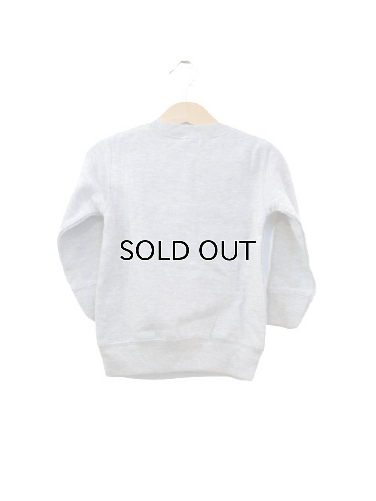 画像2: "ポエムのトレーナー"  for KID'S　 " P "　Grey　size  2 (80cm)  /  3 (90cm~95cm) (2)