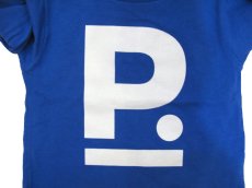 画像3: "ポエムのロンティー"  for KID'S　 " P "　Blue　size  2 (80cm) / 3 (90cm~95cm) (3)