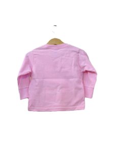 画像2: "ポエムのロンティー"  for KID'S　 " P "　PINK　size  2 (80cm) / 3 (90cm~95cm) (2)