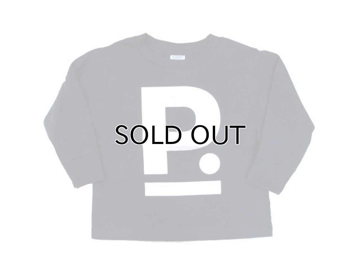 画像4: "ポエムのロンティー"  for KID'S  " P " NAVY size  2 (80cm) / 3 (90cm~95cm) (4)
