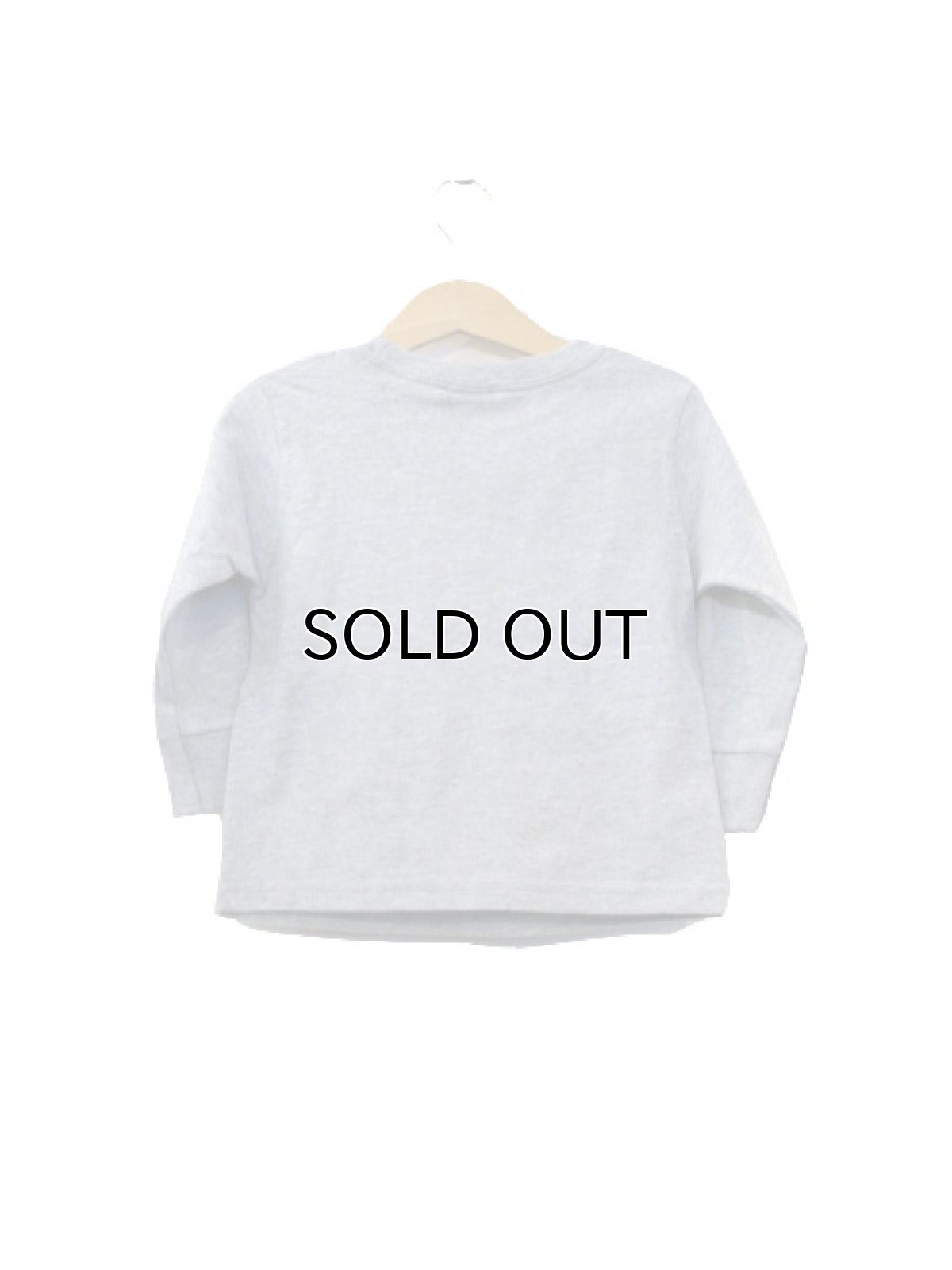 画像2: "ポエムのロンティー"  for KID'S  " P " GREY size  2 (80cm) / 3 (90cm~95cm) / 4 (95cm~100cm) (2)