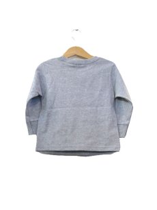 画像2: "ポエムのロンティー"  for KID'S　 " P "　GREY　size  2 (80cm) / 3 (90cm~95cm) / 4 (95cm~100cm) (2)