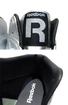 画像4: NEW "Reebok" Silver Foil Hi-Cut Sneaker　Silver　size 9 1/2 / 10  (4)