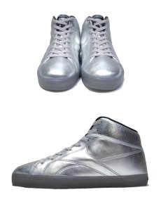 画像2: NEW "Reebok" Silver Foil Hi-Cut Sneaker　Silver　size 9 1/2 / 10  (2)