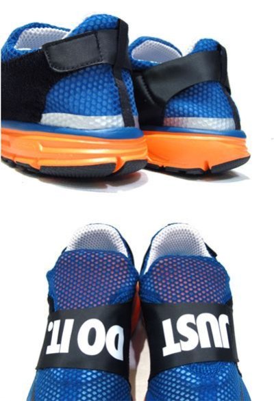 画像1: NEW NIKE LUNARFLY 306　Blue / Black / Orange　size 12