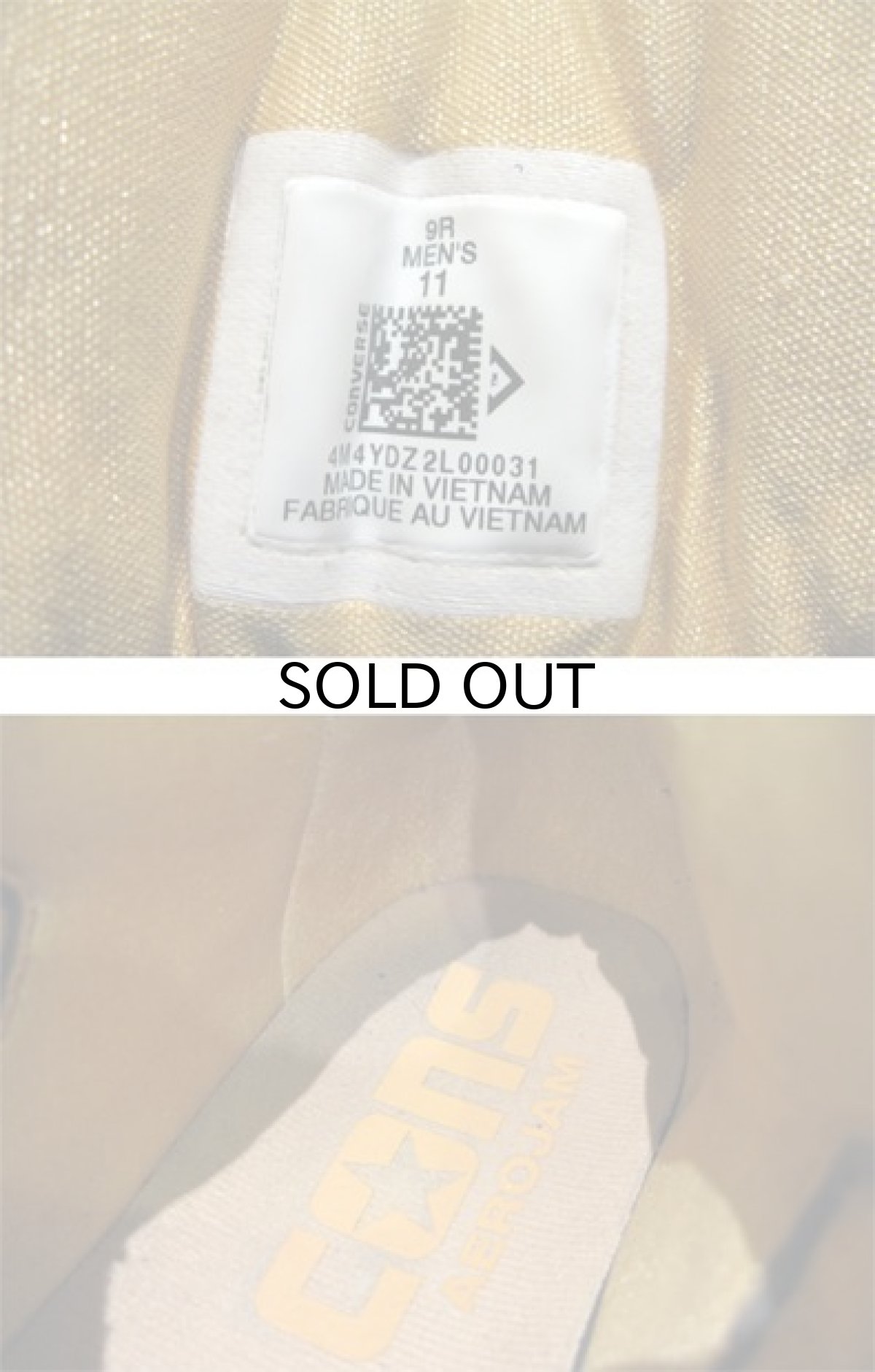 画像5: Converse CONS "AERO JAM" Basketball Shoes　BEIGE　size 11 ( 29cm ) (5)