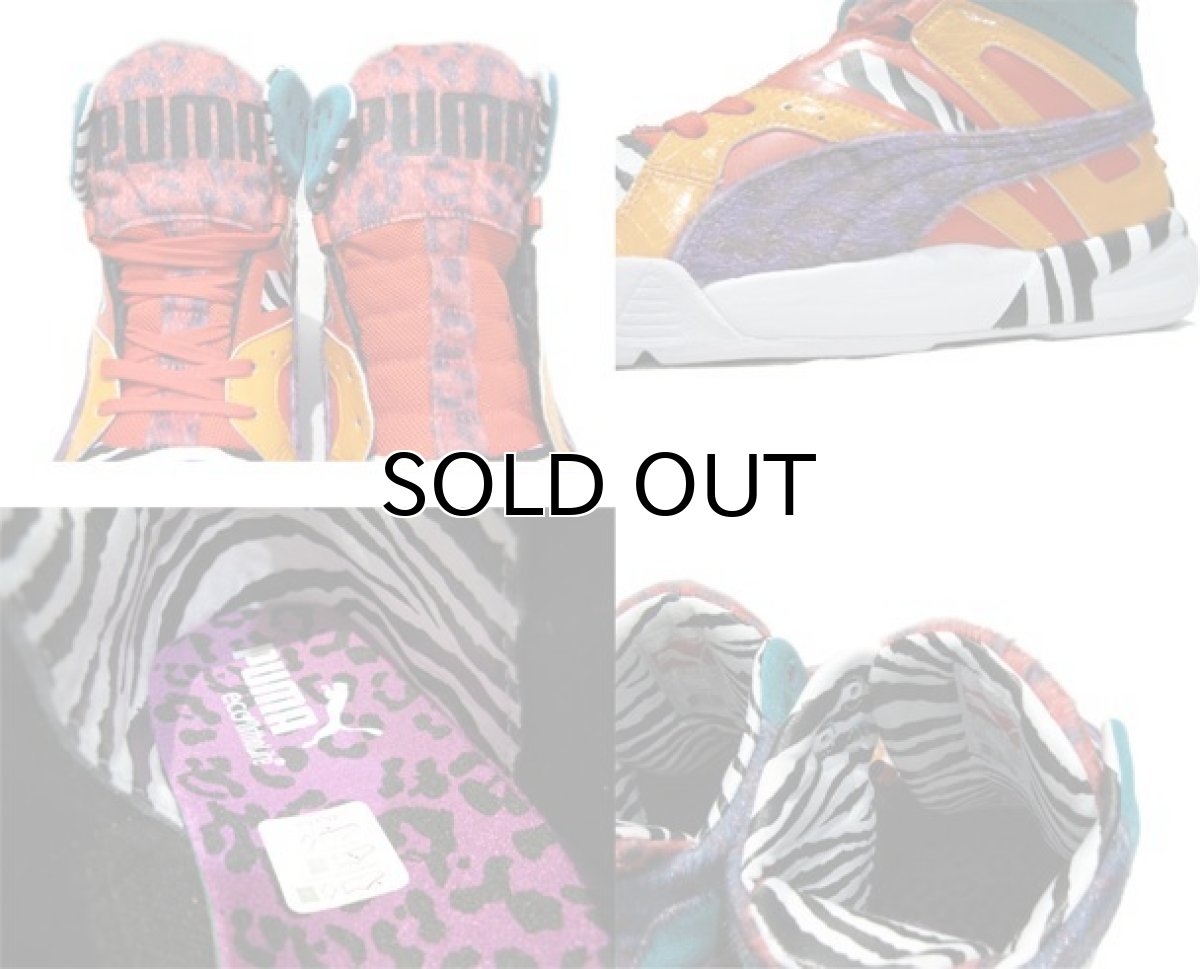 画像4: NEW PUMA "SLIPSTREAM" Hi-Cut Sneaker Crazy Pattern size 9 1/2 ( 27.5cm ) (4)