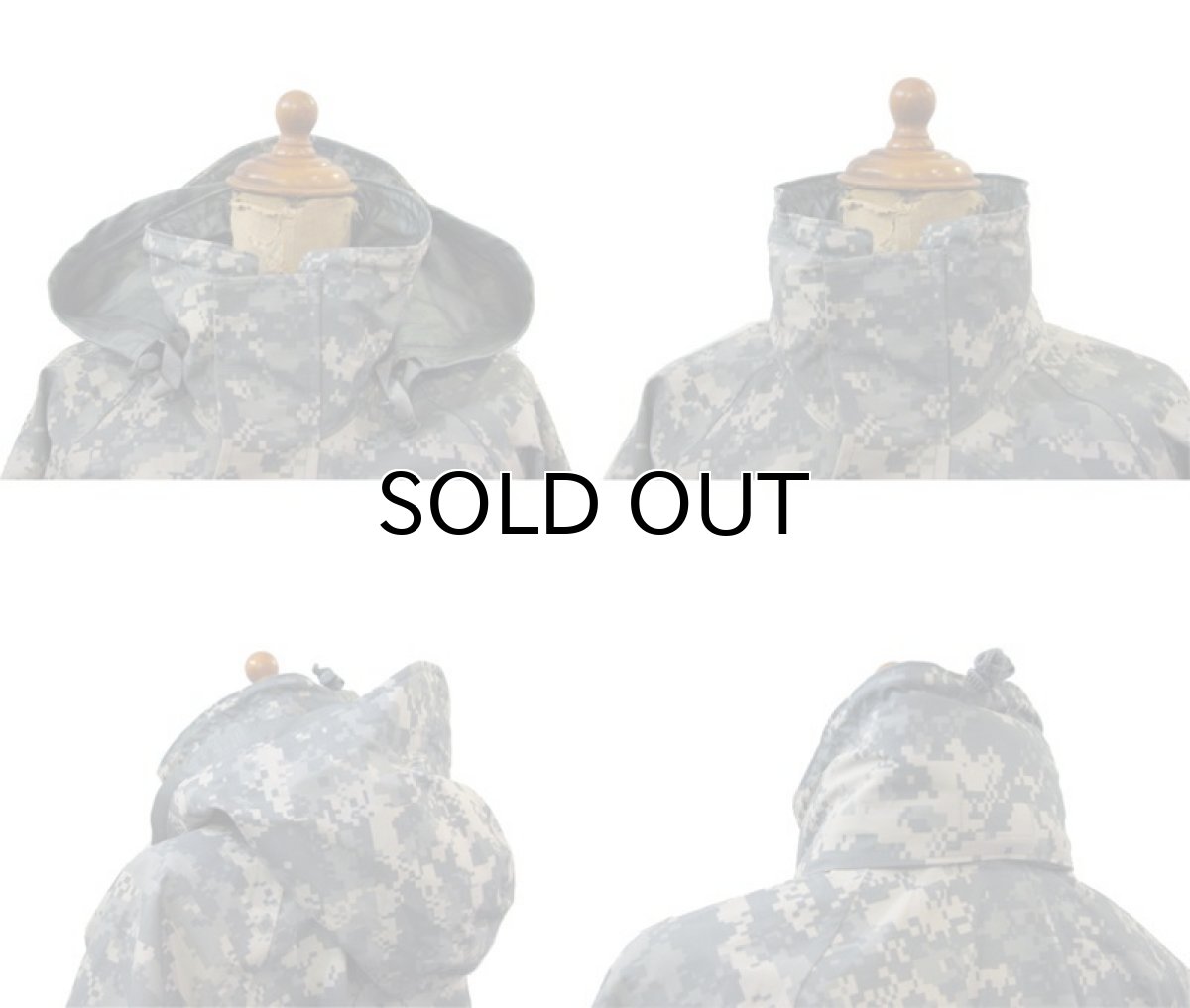 画像4: U.S.Army "ACU Gen II" GORE-TEX Parka Dead Stock Digital Camouflage size Small - X-Short (4)