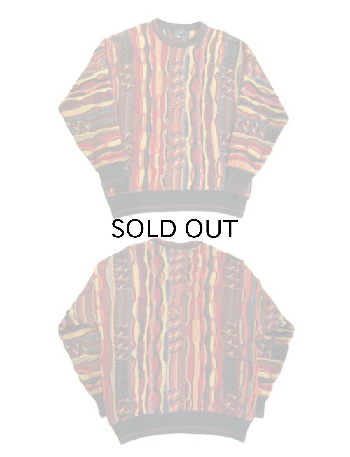 画像3: 1990's J. Ferrar" Multi Color Pullover Sweater Multi Color size L - XL (表記 L) (3)