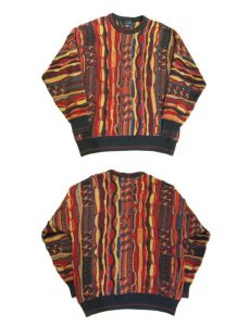 画像3: 1990's J. Ferrar" Multi Color Pullover Sweater　Multi Color　size L - XL (表記 L) (3)