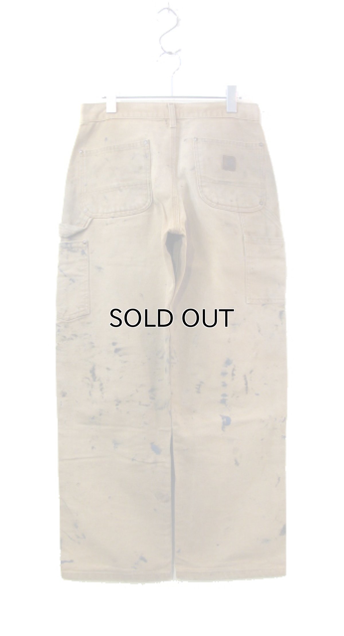 画像2: "Carhartt" Double Knee Duck Pants made in USA　color : BROWN　size w 30.5 inch (2)