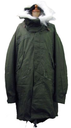 画像1: 1970's US M-65 Fishtail Coat with Lining + Parka 　DEAD STOCK　size 表記 SMALL - REGULAR (1)