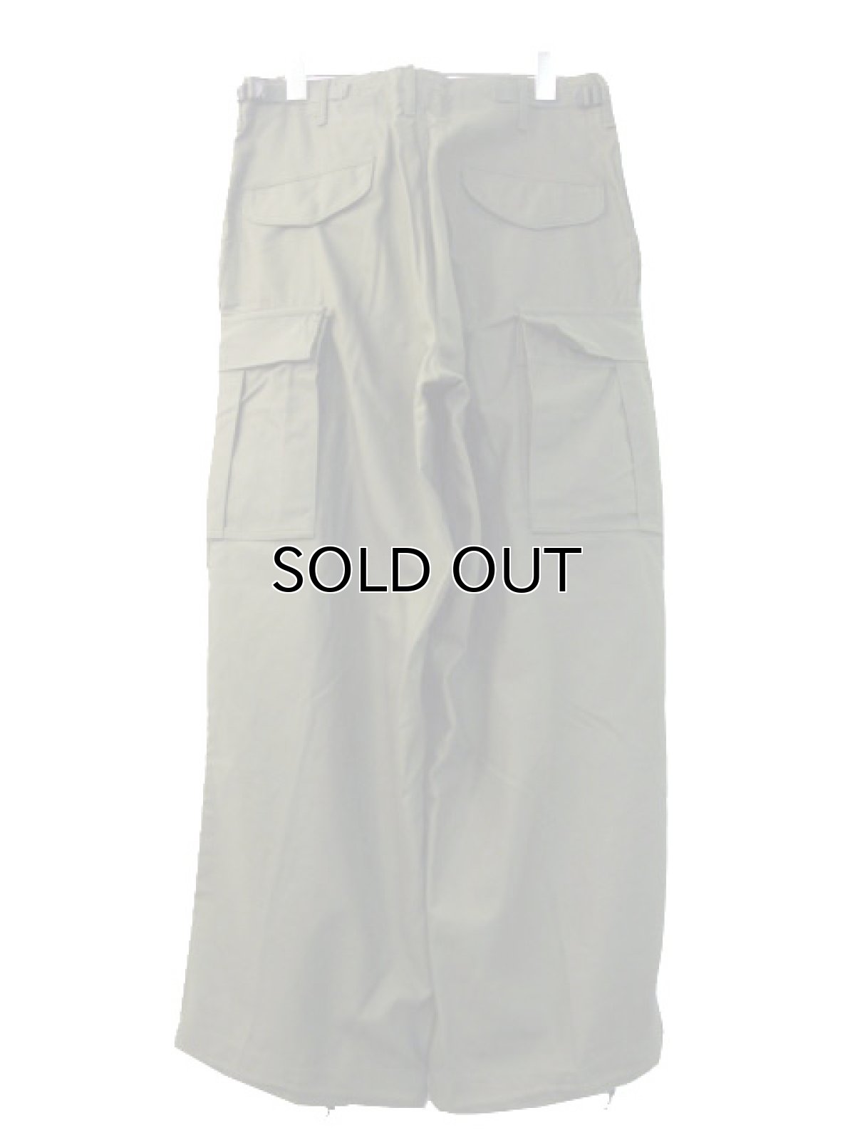 画像2: 1970's US Military "M-65" Field Pants DEAD STOCK-one wash　size w ~32 inch (表記 SMALL - SHORT) (2)