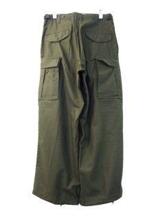 画像2: 1970's US Military "M-65" Field Pants DEAD STOCK-one wash　size w ~32 inch (表記 SMALL - SHORT) (2)
